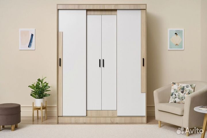 Шкаф купе Хлоя 1,6м