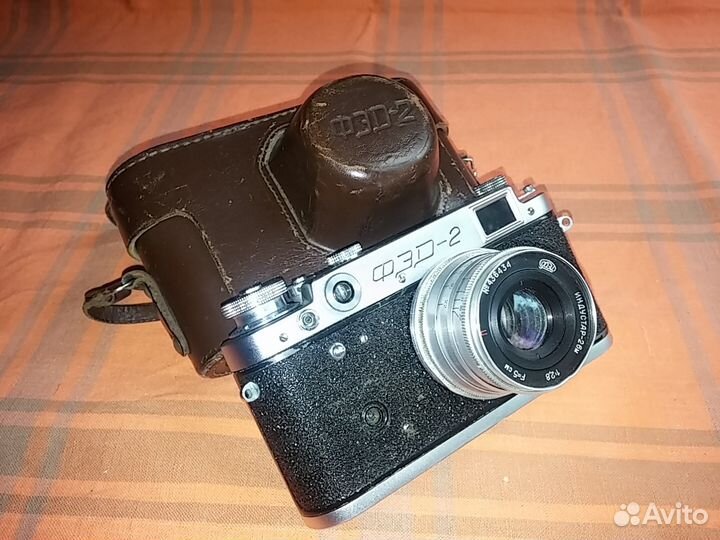 Фэд-2 дальномерный фотоаппарат СССР 1955-1969 г.г