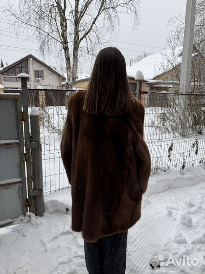 Шуба норковая 46 48