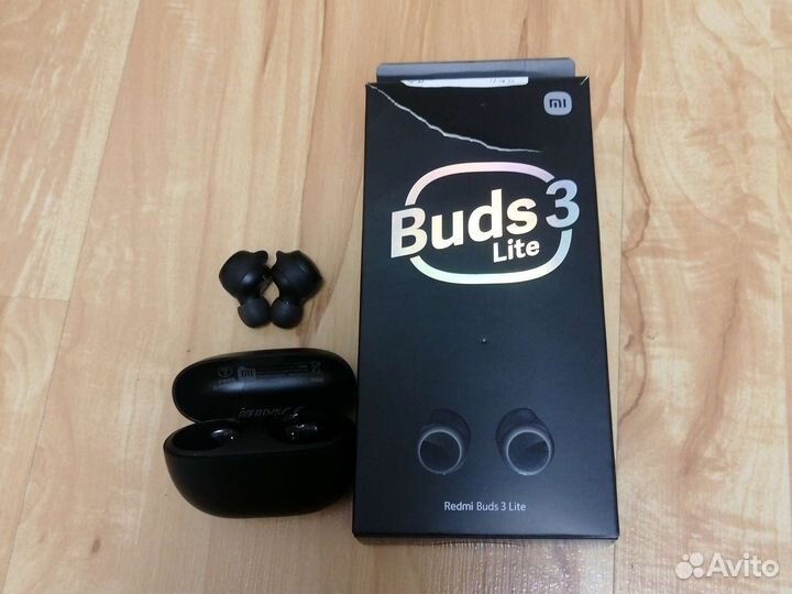 Наушники TWS Xiaomi Redmi Buds 3 Lite черный