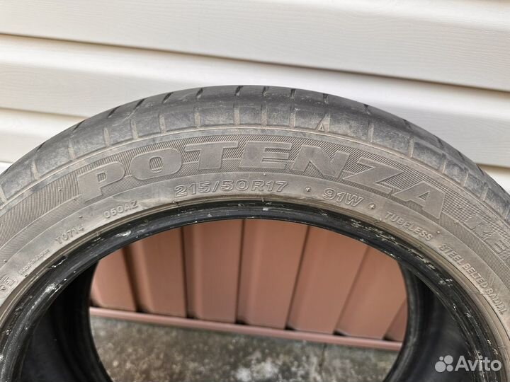 Bridgestone Potenza RE 050A l 215/50 R17 91W