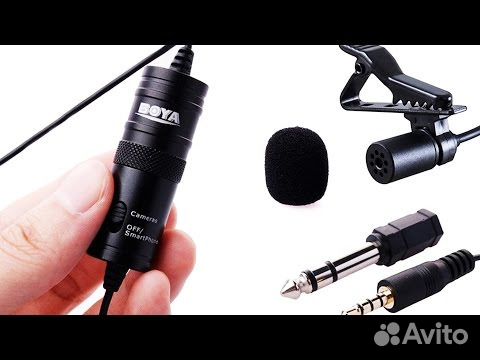 Микрофон петличка Boya BY-M1 новый