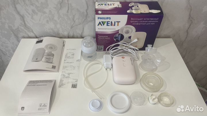 Молокоотсос avent электрический