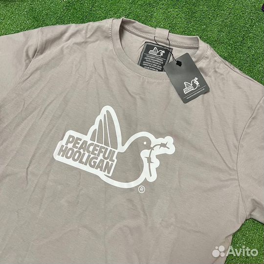 Футболка peaceful hooligan