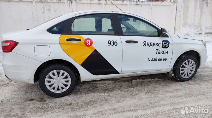 Брендирование/оклейка такси Яндекс, Везёт