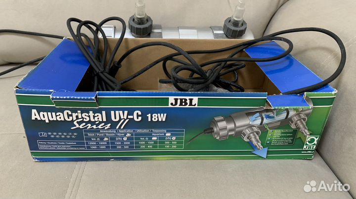 Аквариумный стерилизатор JBL Aqua Cristal UV-C 18w