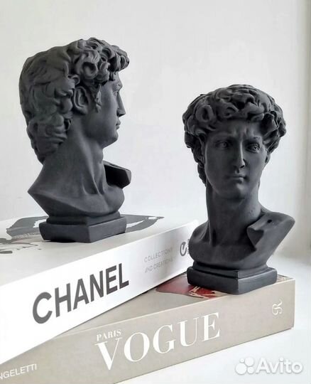 Декоративные изделия ручной работы,гипс,Давид