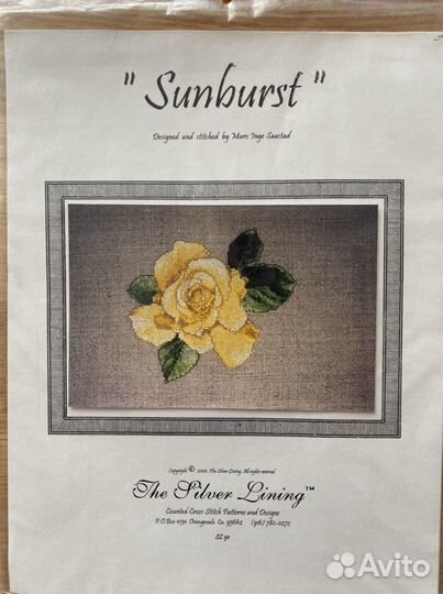 Схема для вышивания The Silver Lining Sunburst