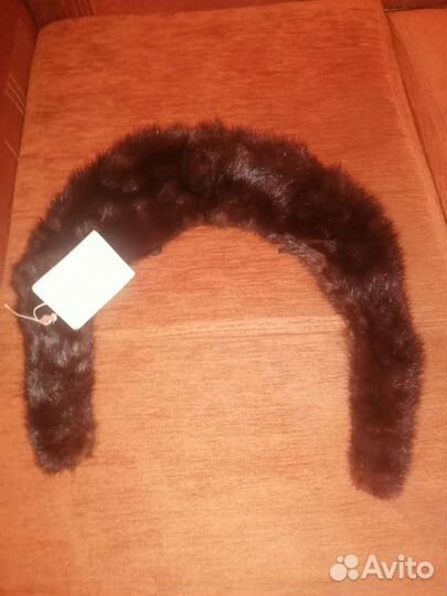 Меховой воротник норка