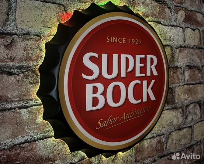 Декор на стену Super Bock Beer