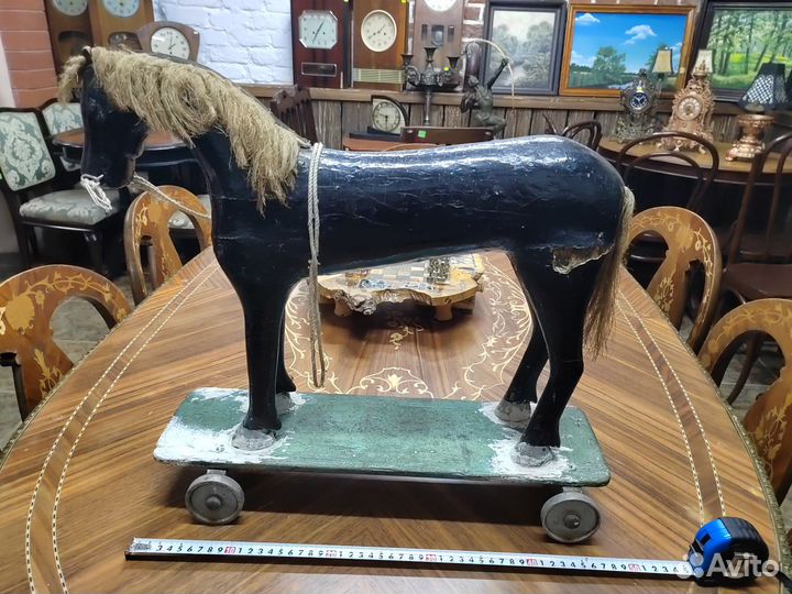 Игрушка лошадь СССР