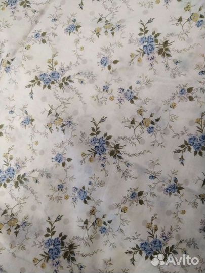 Отрезы ткани из ссср, ситец и Батист, лен