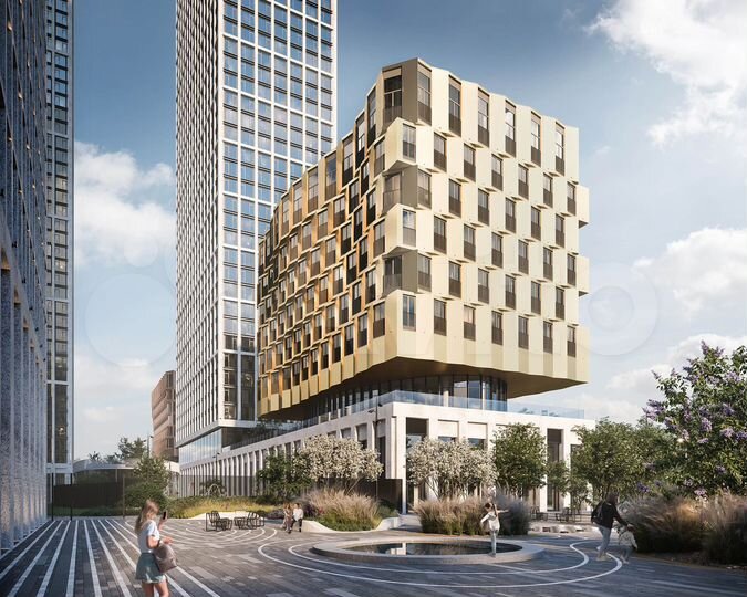 2-к. квартира, 66,4 м², 15/55 эт.