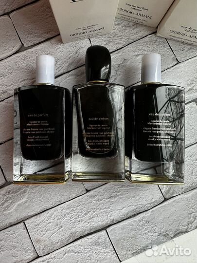 Giorgio armani si intense тестер