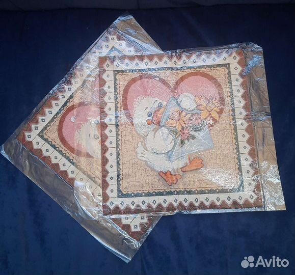 Декоративные салфетки гобелен новые разные