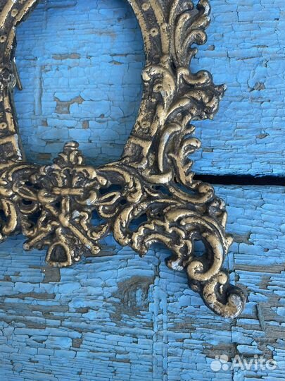 Рамка старинная литье