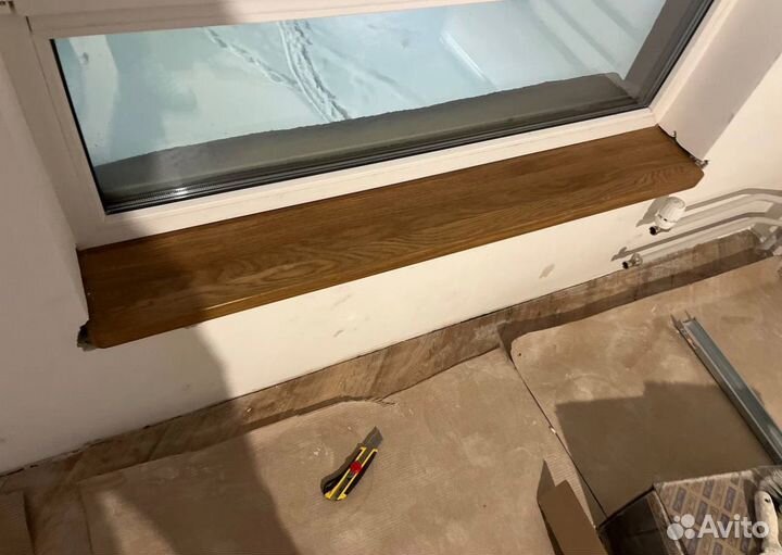 Подоконники из дерева на заказ