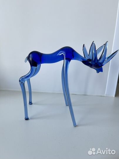 Фигурки цветное стекло Лось