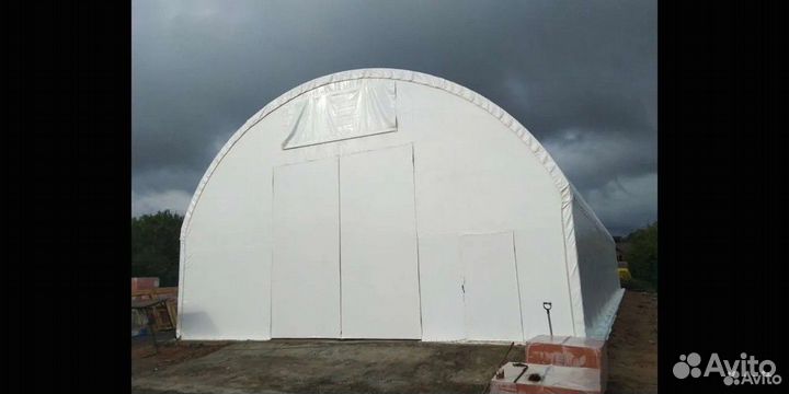 Ангар в наличии Тентовый Быстросборный 10 на 20