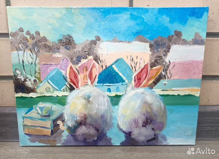 Картина маслом на холсте