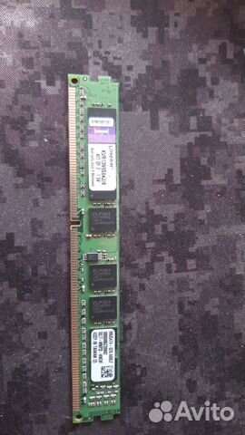 DDR3 4Gb kingston 1333 и 2gb 1333
