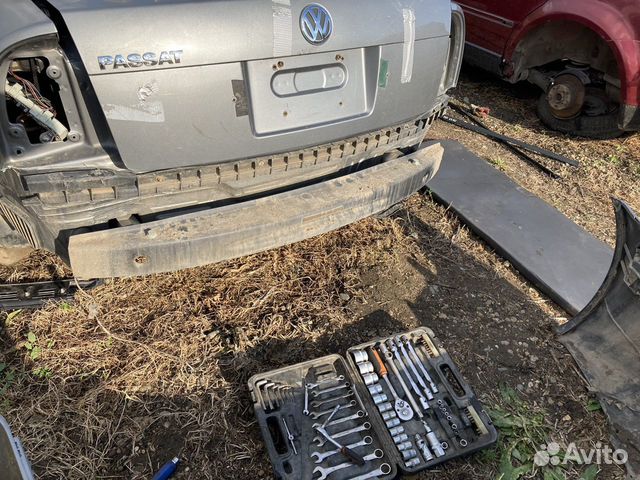Усилитель заднего бампера volkswagen passat b5 plu