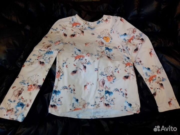 Детская одежда для девочек 122 128 пакетом