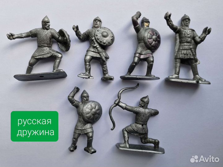 Солдатики СССР разные серии