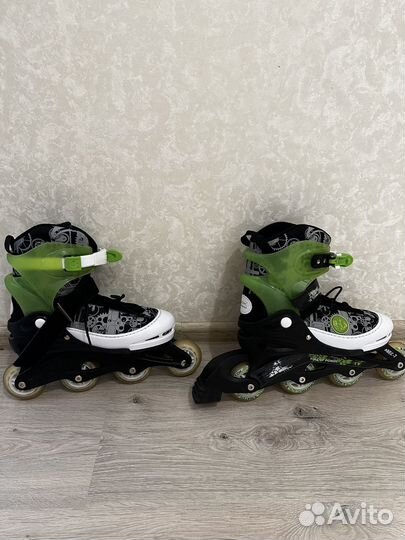 Роликовые коньки подрастковые раздвижные