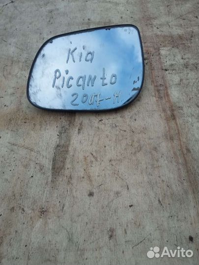 Kia Picanto левый зеркальный элемент