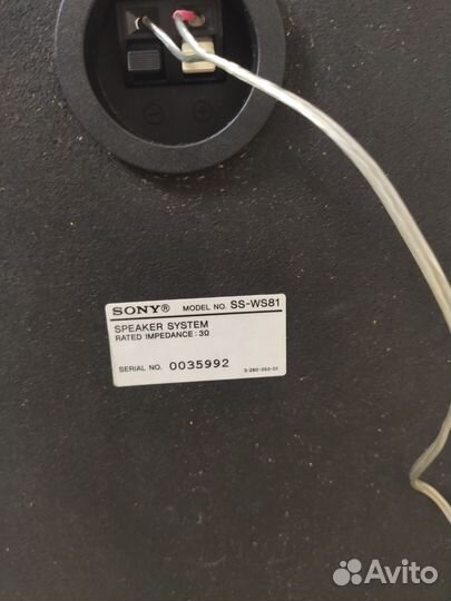 Сабвуфер Sony SS-WS81