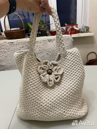 Изготовление сумок, рюкзаков из пряжи