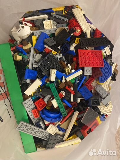 Lego россыпью 1.5 кг