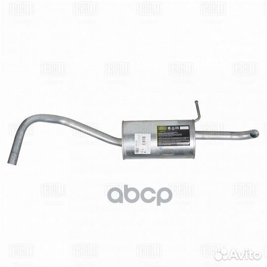 Глушитель Skoda Fabia (01) /VW Polo (01) 1.2i