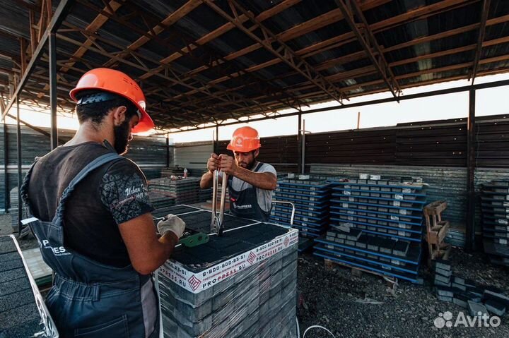 Сборщик упаковщик фасовщик тротуарной плитки