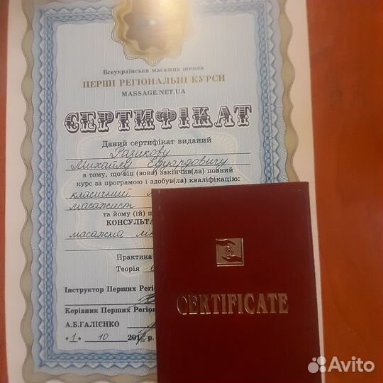 Массаж классический