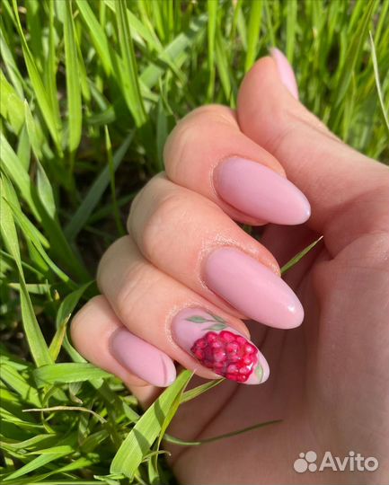 Маникюр/наращивание/титановое покрытие(dip)