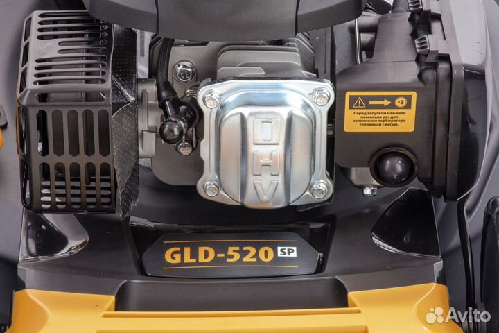 Газонокосилка бензиновая denzel GLD-520SP