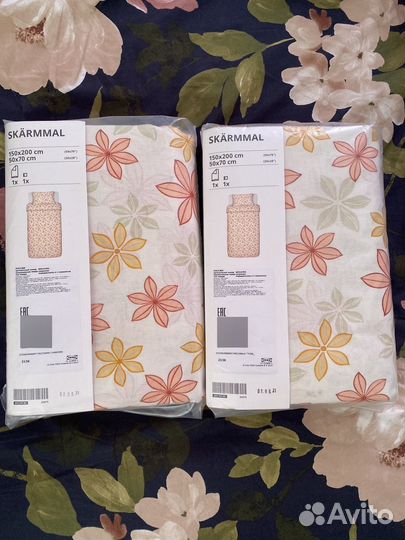 Постельное белье, подушки IKEA новое