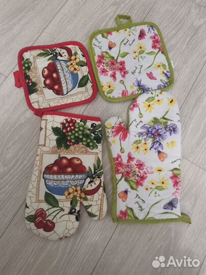 Прихватки подставки под горячее пакетом 4 шт