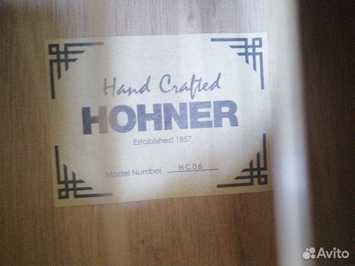 Гитара hohner hc 06