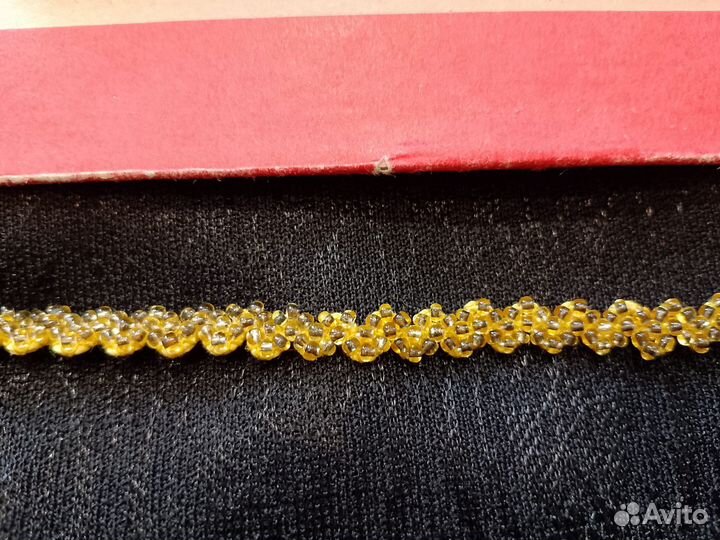 Тесьма декоративная бисер