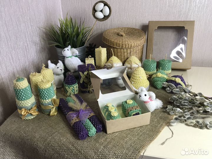 Свечи из вощины