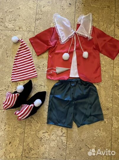 Костюм Буратино, Незнайки, пожарника