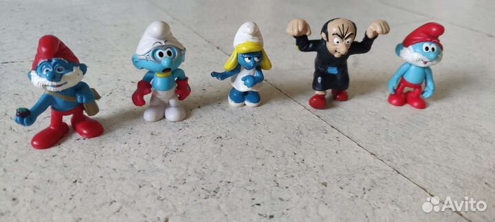 Фигурки Смурфики. Schleich