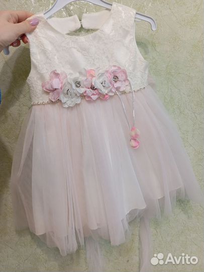 Платье праздничное 86-92