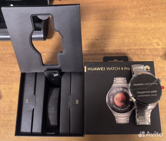 Смарт часы huawei watch 4 pro titanium