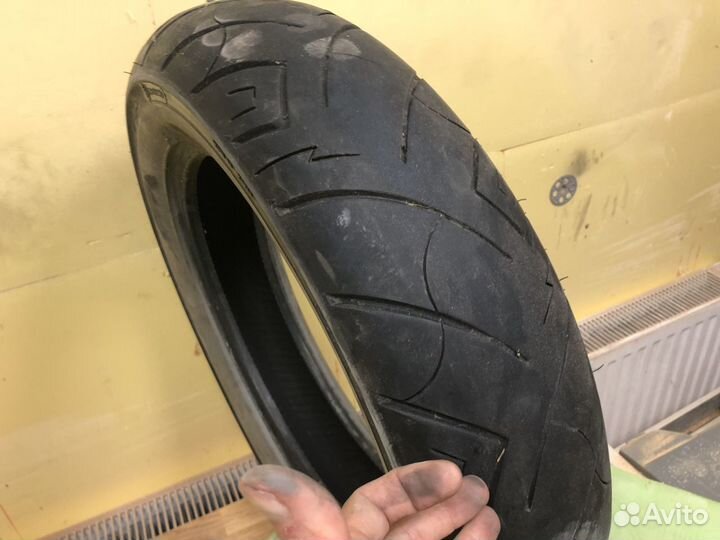 Shinko шина белобокая 130/90 r16