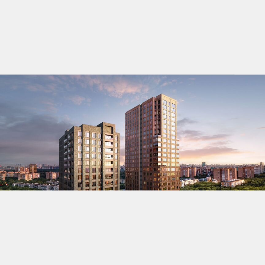 2-к. квартира, 57,2 м², 12/23 эт.