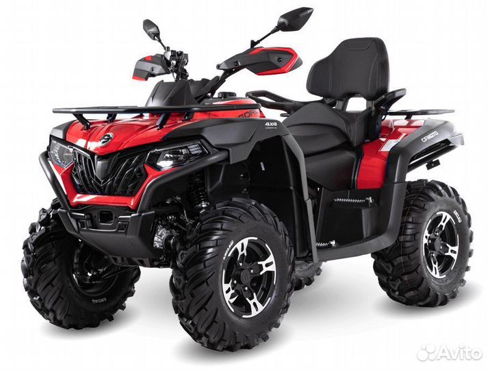 Квадроцикл cfmoto cforce 600 basic красного цвета
